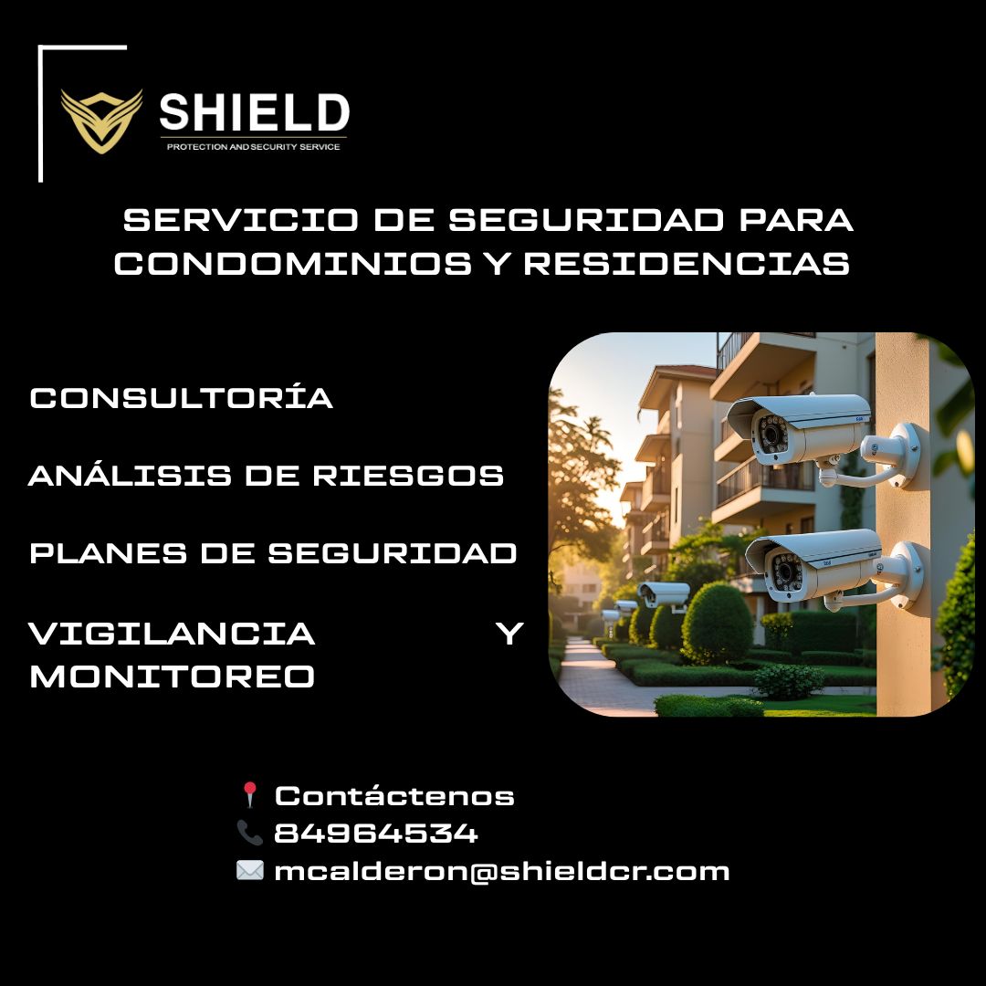 Flyer Seguridad Residencial y Condominios